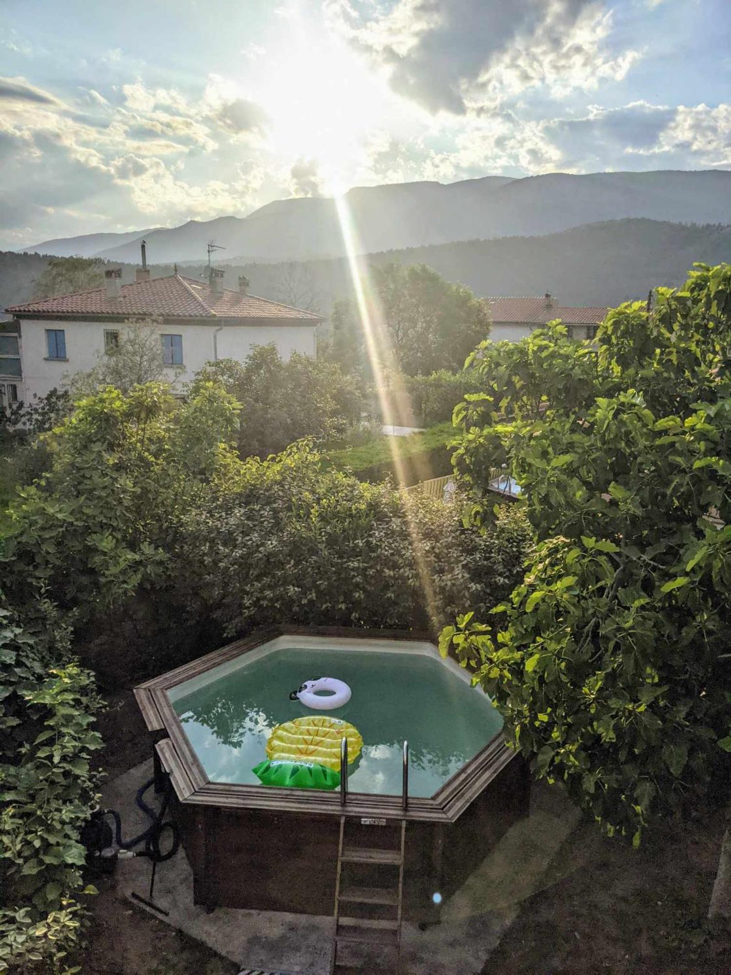 El Sola - Appartement Avec Acces Piscine Et Jardin Corneilla-de-Conflent ภายนอก รูปภาพ